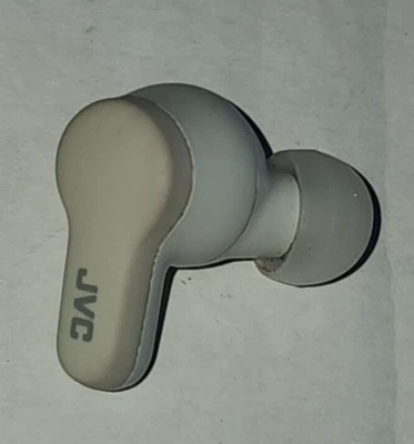 JVC Gumy HA-A7T2 White & Grey True Wireless Headphones - RIGHT EAR ONLY - Image 1 of 4