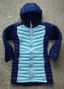 Columbia Girls XS 6/6X Puffer Hooded Jacket Water Resistant Omni Heat Reflective - Picture 1 of 9