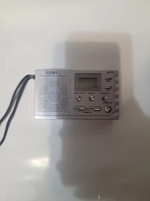 Coby Digital Display AM/FM Radio CX-53 Alarm Clock Speaker Earbuds New Sealed - Image 1 of 4