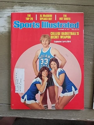 2 Sports Illustrated College & Pro Larry Bird 1st & 2nd Cover - Image 1 of 4