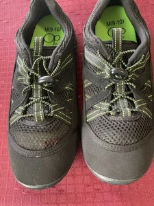 Men’s OP Swim Beach Shoes Ocean Pacific Black Green Sport Water Size 9-10 - Picture 1 of 9