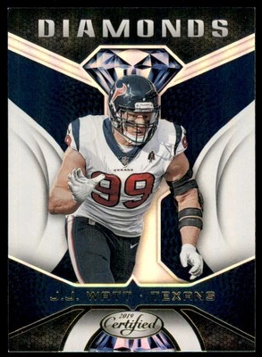2019 Certified Diamonds #17 J.J. Watt - FB - Image 1 of 2