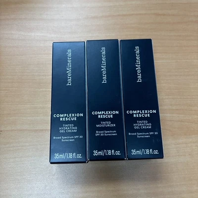 3~bareMinerals Complexion Rescue Tinted Hydrating Gel Cream  CHESTNUT 09  1.18oz - Image 1 of 4