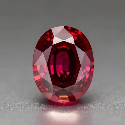 99$ Natural Untreated Ruby 5 ct Loose Gemstone - AAA Quality + Free Gift - Image 1 of 3