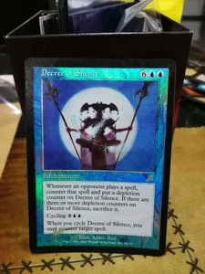 MTG FOIL - Scourge - Decree of Silence -SEE IMAGE - Picture 1 of 1