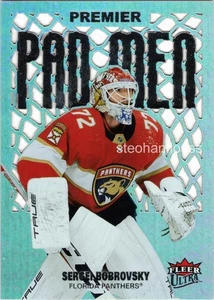 2021-22 Upper Deck Fleer Ultra Premier Pad hommes PM-8 Sergei Bobrovsky - Photo 1/1