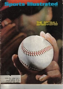 1967 7/31 Sports Illustrated Baseball Magazin The Spitball, Wer wirft ihn?, Warum - Bild 1 von 1