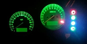led clock upgrade kit lightenUPgrade GREEN suzuki TL1000R - Picture 1 of 4