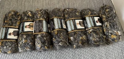 Bernat GALAXY NOUVEAU Yarn Color#53040-Gray & Brown 50g/60yds Lot of 7 - Image 1 of 4