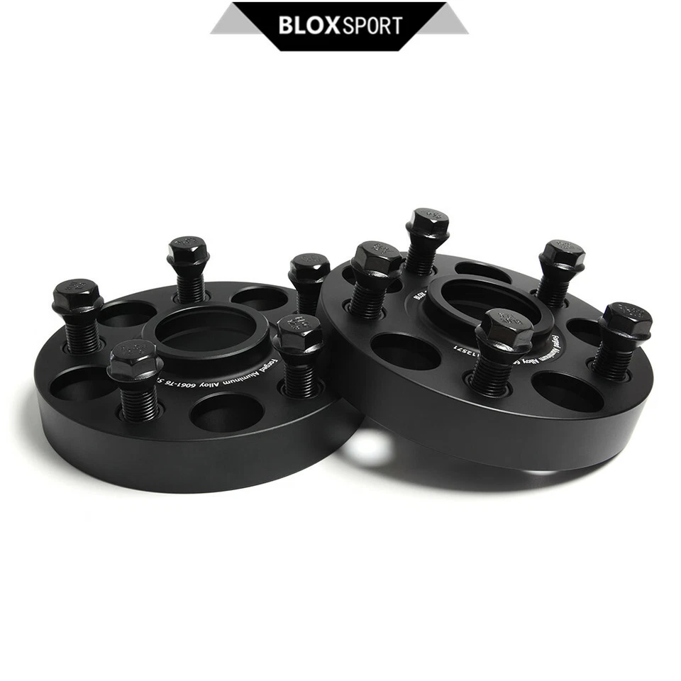 2x 1 pulgada 25 mm para Volkswagen Beetle Golf Jetta MK4 1999+ espaciador de rueda 5x100+perno Foto 1 de 4