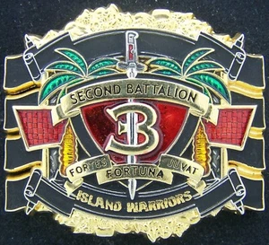 2º Batallón 3º Marines Cumpleaños Bola 239º Desafío Moneda - Imagen 1 de 2