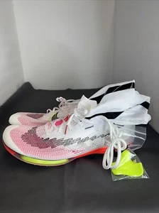Nike Air Zoom Victory Racing Pink Tokyo Track Spikes DJ6205-100 Men Size: 14 - Picture 1 of 6