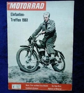 Das Motorrad 2/1961 Maico Modelle für Moto Cross, Oepo Motor, Motobi 125  - Bild 1 von 3