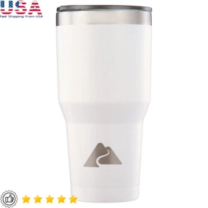 32oz Vacuum Insulated Stainless Steel Tumbler Travel Mug Hot Cold Drinks New - Picture 1 of 11