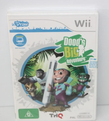 Doods Big Adventure "BRAND NEW & SEALED" - Nintendo Wii Games PAL AUS  - Image 1 of 4