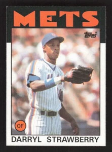 Darryl Strawberry 1986 Topps #80 New York Mets - Foto 1 di 2