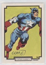 1989 Comic Images Marvel Best of John Byrne Captain America #2 1p5
