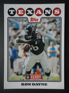 NFL 128 Ron Dayne Houston Texans Topps 2008 - Picture 1 of 1