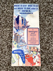 Iowa Nebraska Official State Highway Travel Road Map~Box HK