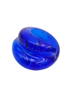 BACCARAT , CIONDOLO CRISTALLO BLU COBALTO - Foto 1 di 5