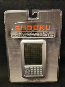 New/Sealed Sudoku Electronic Handheld Game 4 Difficulties, Clue/Delete, Timer - Picture 1 of 9