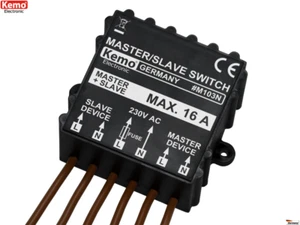 Interruptor 230 V/AC (400 V/AC) conmutador módulo de conmutación maestro/esclavo KEMO M103N - Imagen 1 de 1