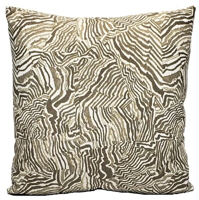 Funda Almohada Decorativa Lacefield Ágata 18" Lino Estampado Animal Foto 1 de 4