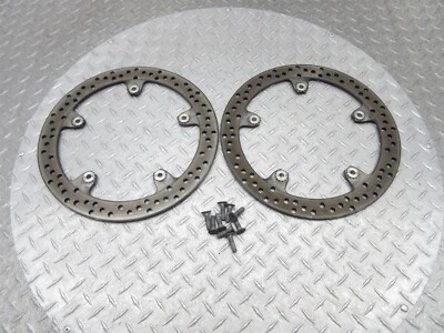 2016 13-16 BMW R Nine T 9 R9 R9T Front Left Right Brake Rotor Disc Pair Bolts - Image 1 of 4