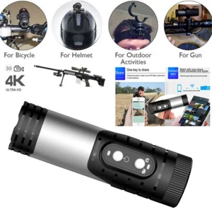 WIFI 4K 1080P Bike Sports DV Camera Anti-shake Camcorder DV5000 For Gun Hunting - Picture 1 of 24