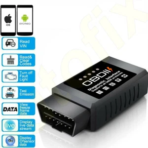 WiFi OBD2 ELM 327 Car Scanner For Android iOS Error Code Reader Auto Scan Tool - Picture 1 of 3