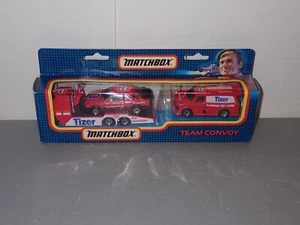 1987 Matchbox Team Convoy Tizer Set , TC12 Open Box, 3 Piece Set - Picture 1 of 23
