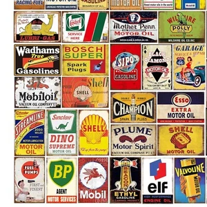 Retro 8x12 Inch Tin Sign Pack - 35 Pieces for Home and Business Decoration - Picture 1 of 11