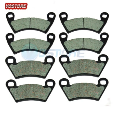 Front Rear Brake Pads Fits Polaris Ranger 800 4X4 EFI 2010 2011 2012 2013 2014 - Image 1 of 4