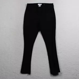 Pantalones al tobillo elásticos ELLE Ponte para mujer talla 8 negros - Imagen 1 de 12