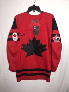 Camiseta deportiva de hockey Nike Team Canada 2022 réplica olímpica roja para hombre talla pequeña $140 - Imagen 1 de 6