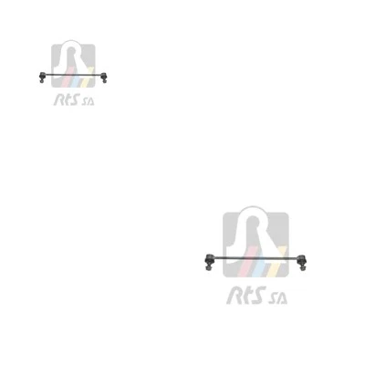 2x RTS Koppelstange Stabilisator vorne passend für Toyota Yaris NHP13_ - Bild 1 von 2