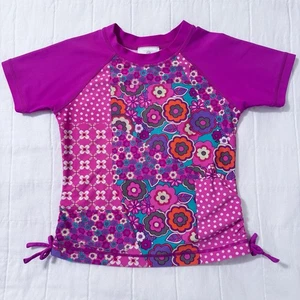 Hanna Andersson Rash Guard Kurzarm-Badeoberteil Größe 130 cm (Mädchen 8) - Bild 1 von 9