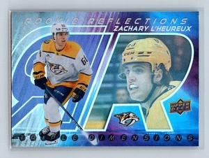 2024-25 Upper Deck Rookie Reflections #RR28 Zachary L'Heureux - Picture 1 of 2
