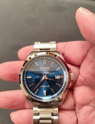 Reloj Citizen Automático NB1041 84L HiBeat Esfera Azul De Japón Foto 1 de 4