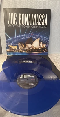 JOE BONAMASSA - Live At The Sydney Opera House, Ltd 2LP BLUE VINYL + DL Gatefold Foto 1 de 4