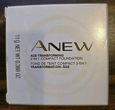 Avon Anew Age Transforming 2-in-1 Compact Foundation Medium Beige AY202 - Image 1 of 2