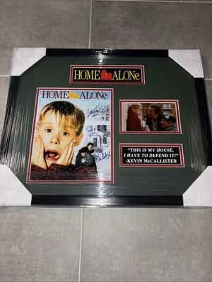 Home Alone Cast Facsimile Signed - Image 1 of 4