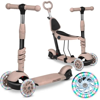 Dreirädriger Roller Ricokids Todi – Beige