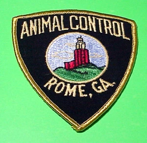 ROM GEORGIEN TIERKONTROLLE 4" POLIZEI PATCH KOSTENLOSER VERSAND!! - Bild 1 von 2