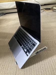 Portable Laptop stand - light - compact - solid aluminium - Afbeelding 1 van 6