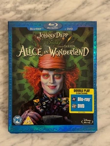 Alice in Wonderland Blu-Ray with cardboard slipcase - Picture 1 of 1