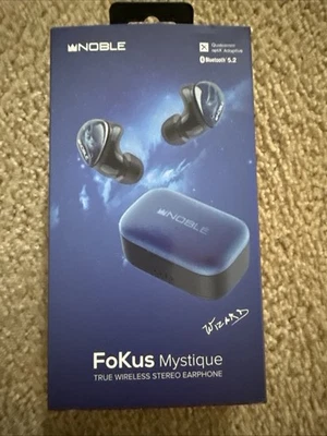Noble Audio FoKus Mystique Wireless Earphones NOB-FOKUSMST-B - Image 1 of 4