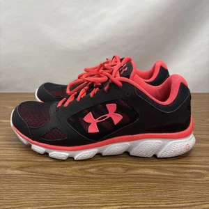 Scarpe da corsa Under Armour donna Micro G Assert V 1252307 nere sneakers taglia 8,5 - Foto 1 di 17