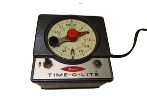 Time-O-Lite Vintage Model M-72 Tested Working Darkroom Timer - Picture 1 of 11
