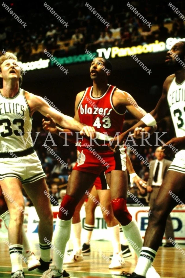 Foto ER547 Larry Bird - Mychal Thompson Blazers Celtics 8x10 11x14 16x24 24x36 Foto 1 de 1